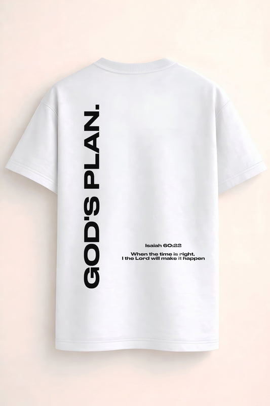 GOD'S PLAN Oversized T-shirt