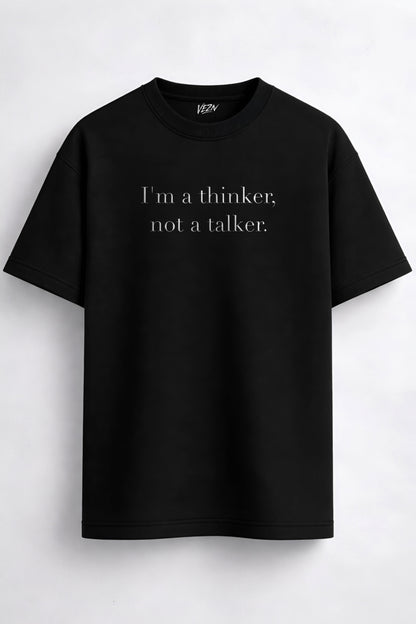 I'M a thinker Oversized T-shirt