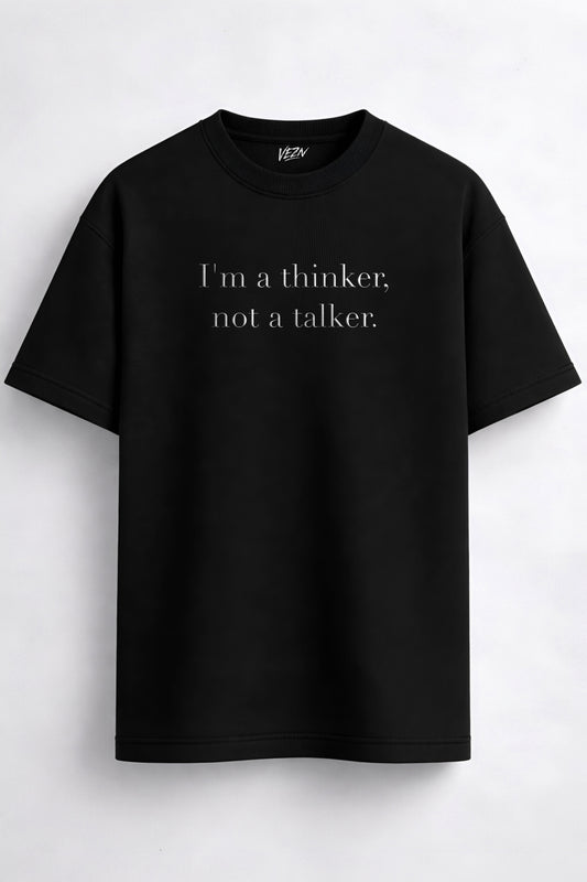 I'M a thinker Oversized T-shirt