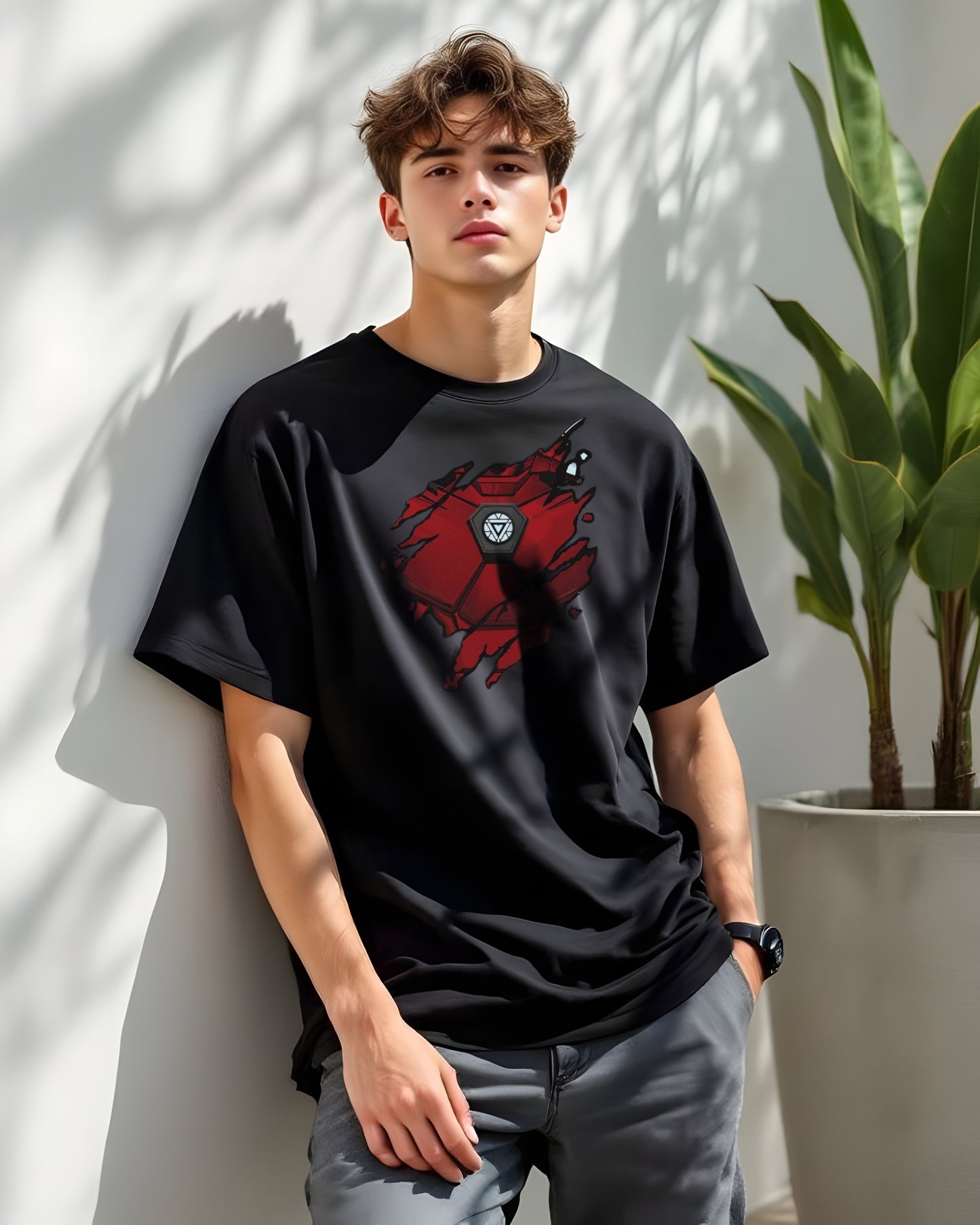 IRON MAN Oversized T-shirt