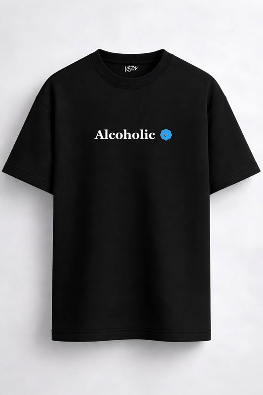ALCOHOLIC Oversized T-shirt
