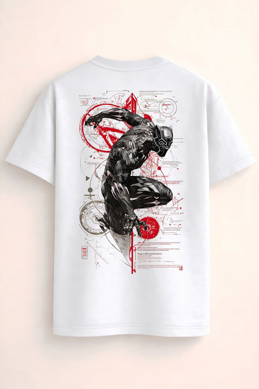 BLACK PANTHER Oversized T-shirt