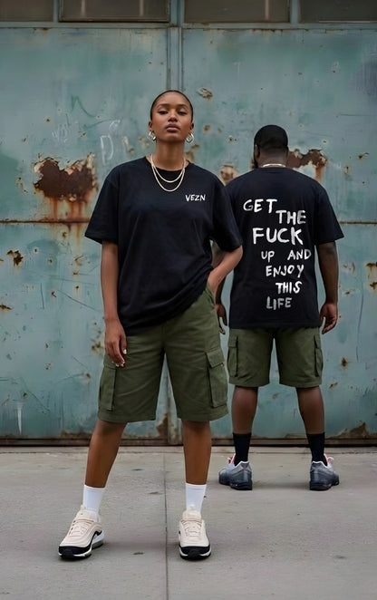 ENJOY THIS LIFE Oversized T-shirt