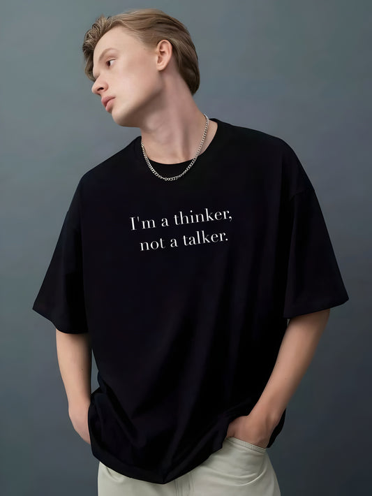 I'M a thinker Oversized T-shirt