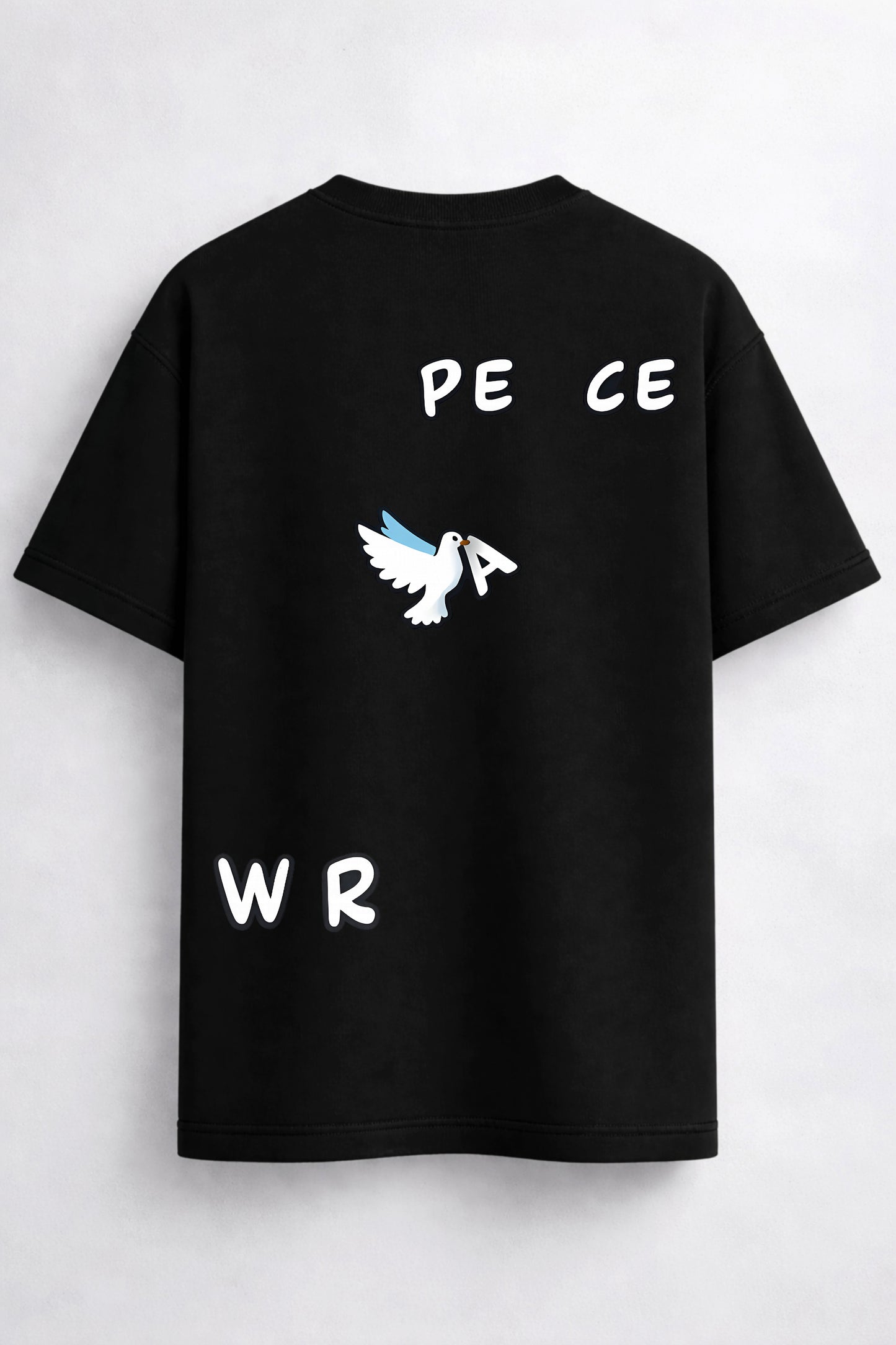 PEACE & WAR Oversized T-shirt