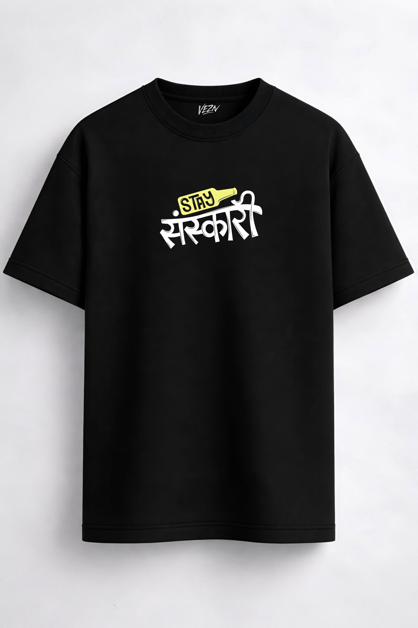STAY SANSKARI Oversized T-shirt