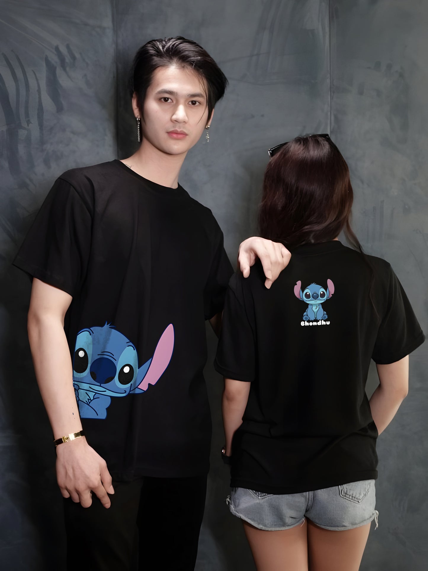 STITCH BHONDHU Oversized T-shirt