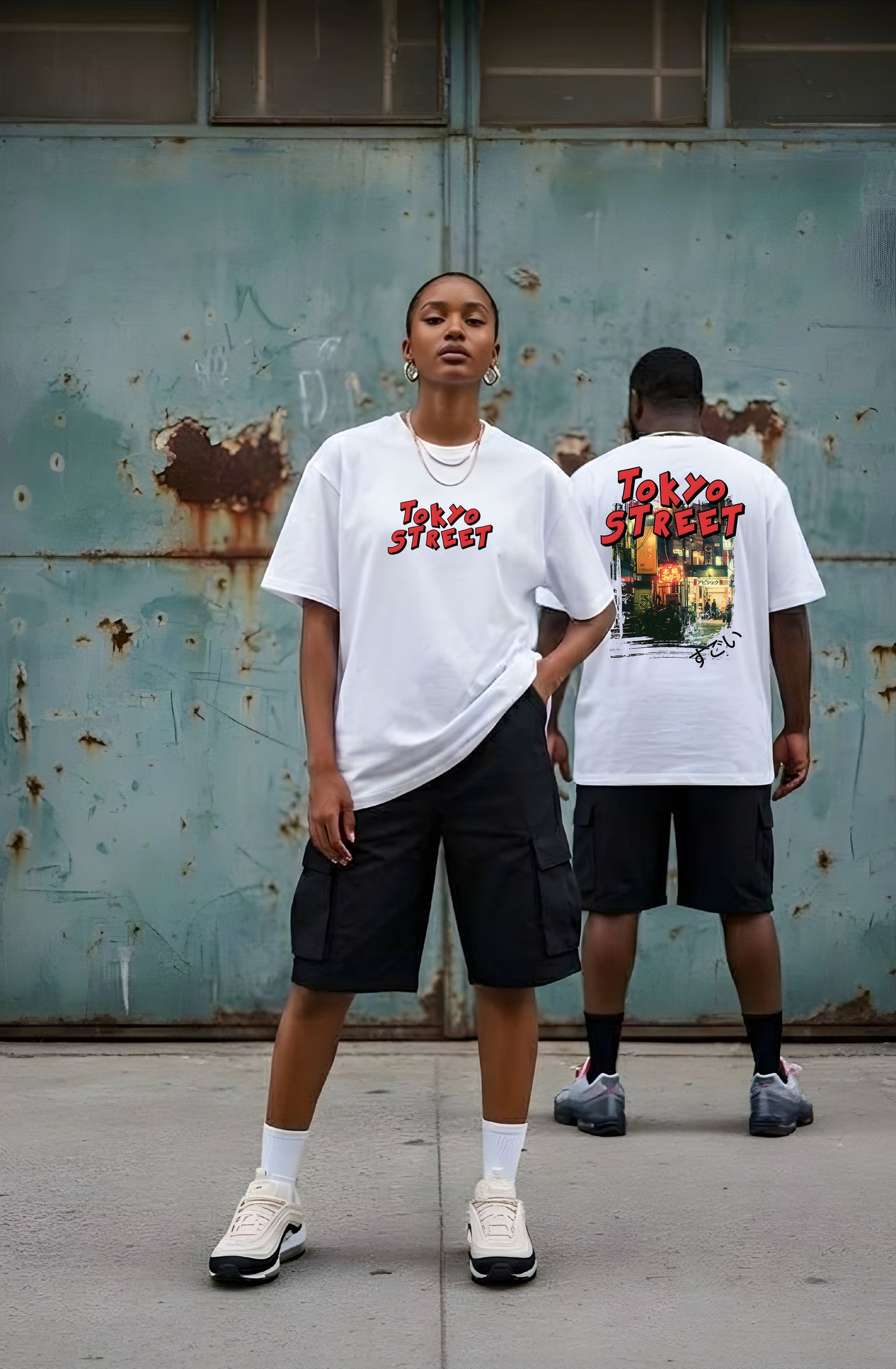 TOKYO STREET Oversized T-shirt